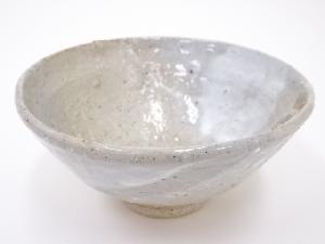 作家物　白釉茶碗